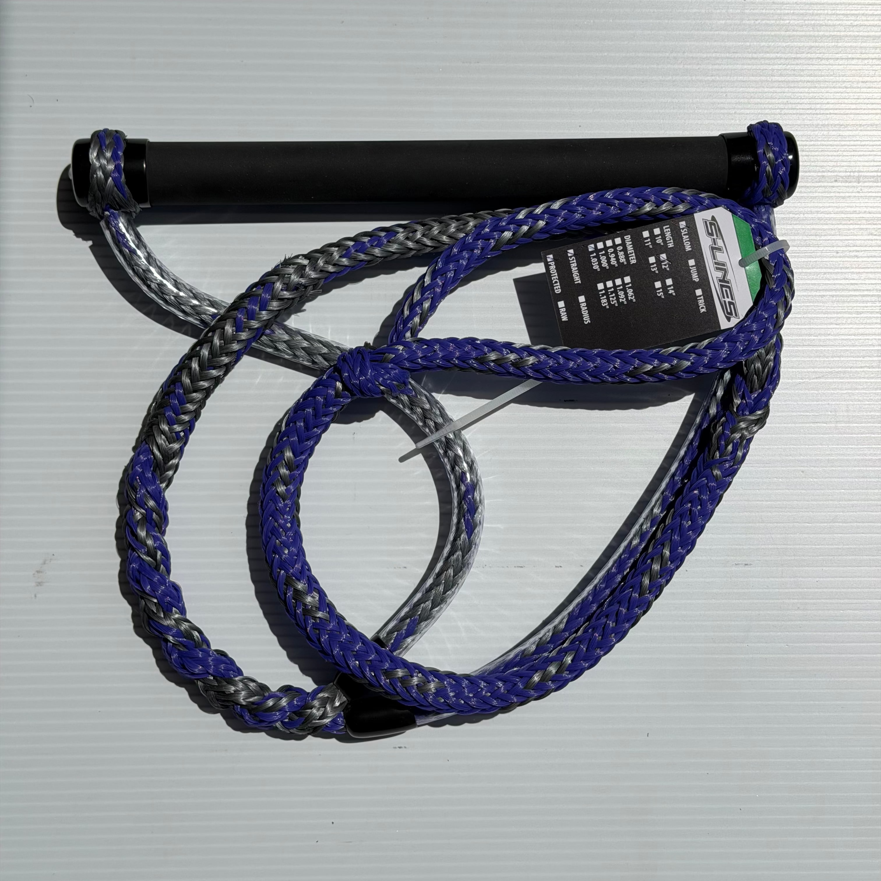 Protected Competition Slalom Handle Straight - 12" Length